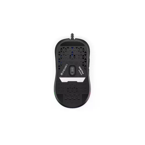 Endorfy Egér - GEM Plus (19 000 DPI, ARGB, PixArt chip, optikai, 1,8m, fekete)