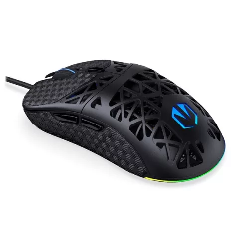 Endorfy Egér - LIV (Honeycomb, 8000 DPI, ARGB, PixArt PAW3311, optikai, 1,8m, fekete)