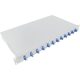 Logilink Fibre Optic Patch Panel LC-DX 12 Port, OS2, 1U, GREY