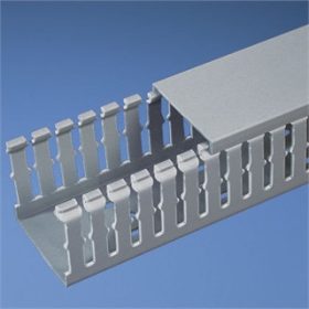   Panduit  6 Feet  Narrow Slotted Duct, PVC, 2" X 5" X 6"