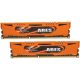 G-SKILL Ares 16GB 1333MT/s DDR3 memória CL9 Kit of 2 narancssárga