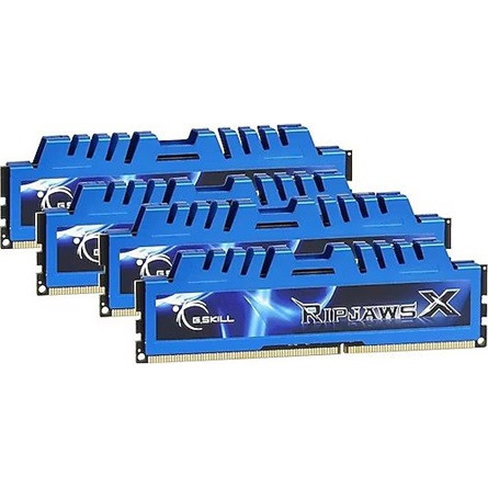 G-SKILL Ripjaws 32GB 1600MT/s DDR3 - SODIMM memória Low-Voltage CL9 Kit of 4 kék