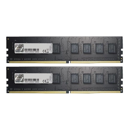 G-SKILL Value 8GB 2400MT/s DDR4 memória CL17 Kit of 2 zöld