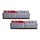 G-SKILL Trident Z 16GB 3200MT/s DDR4 memória CL16 Kit of 2 ezüst-piros