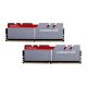 G-SKILL Trident Z 16GB 3200MT/s DDR4 memória CL16 Kit of 2 ezüst-piros