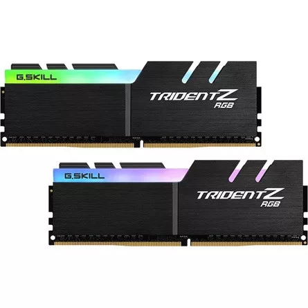 GSKILL G.SKILL Memória DDR4 32GB 3200Mhz CL16 DIMM, 1.35V, Trident Z RGB (For AMD) (Kit of 2)