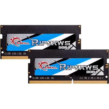 G-SKILL Ripjaws 32GB 3200MT/s DDR4 - SODIMM memória CL22 Kit of 2 fekete