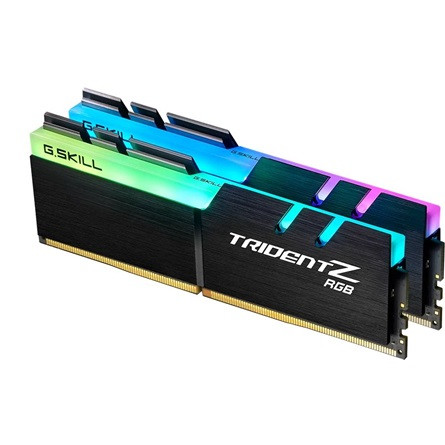 G-SKILL Trident Z RGB 16GB 3600MT/s DDR4 memória CL18 Kit of 2 fekete RGB