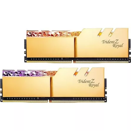 GSKILL G.SKILL Memória DDR4 16GB 4266Mhz CL19 DIMM 1.40V, Trident Z Royal RGB (Kit of 2)