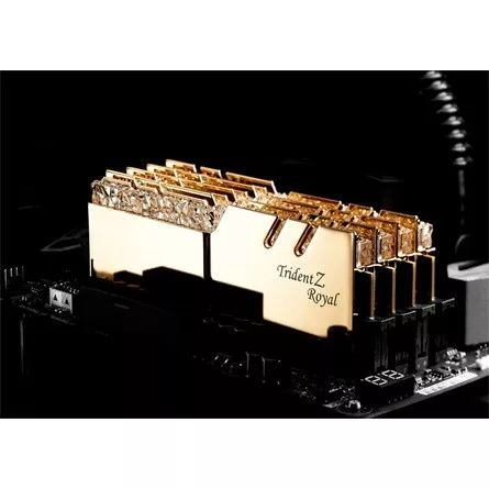 GSKILL G.SKILL Memória DDR4 16GB 4266Mhz CL19 DIMM 1.40V, Trident Z Royal RGB (Kit of 2)