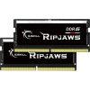 G-SKILL Ripjaws 32GB 4800MT/s DDR5 - SODIMM memória CL34 Kit of 2 fekete