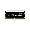 G-SKILL Ripjaws 32GB 5200MT/s DDR5 - SODIMM memória CL38 Kit of 2 fekete