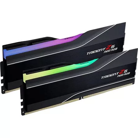 GSKILL G.SKILL Memória DDR5 32GB 6000Mhz CL30 DIMM, 1.35V, Trident Z5 Neo RGB AMD EXPO (Kit of 2)