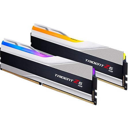 G-SKILL Trident Z5 RGB 32GB 6000MT/s DDR5 memória Kit of 2 ezüst RGB