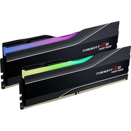 G-SKILL Trident Z5 Neo RGB 64GB 6000MT/s DDR5 memória CL30 Kit of 2 fekete RGB