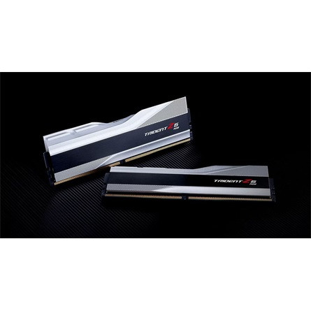 G-SKILL Trident Z5 RGB 32GB 6000MT/s DDR5 memória CL36 Kit of 2 ezüst RGB