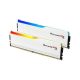 G-SKILL Ripjaws M5 RGB 96GB 6400MT/s DDR5 memória CL32 Kit of 2 fehér RGB