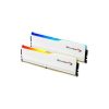 G-SKILL Ripjaws M5 RGB 32GB 6400MT/s DDR5 memória CL32 Kit of 2 fehér RGB