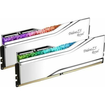 G-SKILL Trident Z5 Royal 32GB 7200MT/s DDR5 memória CL34 Kit of 2 ezüst RGB