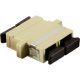 LogiLink SC Duplex -> SC Duplex F/F adapter barna