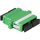 Logilink Fiber Adapter SC Duplex, 12 db, karimával, zöld