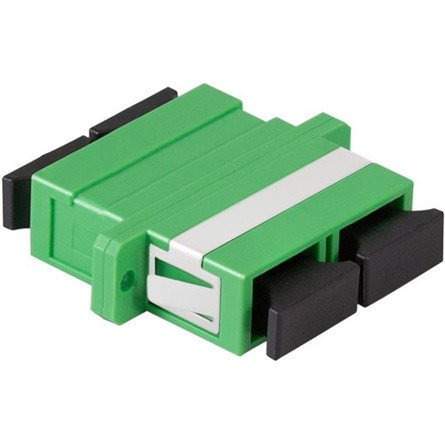 Logilink Fiber Adapter SC Duplex, 12 db, karimával, zöld