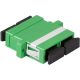 Logilink Fiber Adapter SC Duplex, 12 db, karimával, zöld