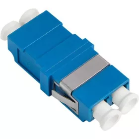  Logilink Száloptikai adapter LC Duplex, 12 darabos, perem nélkül, kék (OS2)