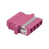 LogiLink Fibre adapter LC quad karimával, lila