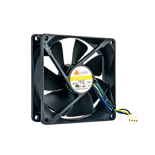 QNAP 92x92x25mm fan, 12V, 4PIN