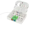 Delock FTTH 2db SC/APC csatlakozódoboz 30m fehér OS2, 9/125 kábellel