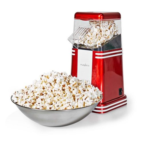 Nedis FCPC100RD pattogatott kukorica (popcorn) készítő, 1200W, elkészítési idő 2-4 perc