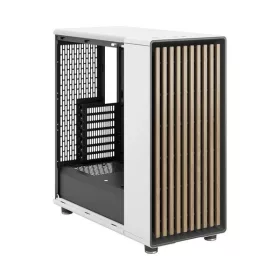   FRACTAL DESIGN Ház Midi ATX North Tápegység nélkül, Fehér Üvegfalú