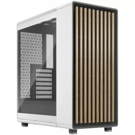   FRACTAL DESIGN Ház Midi ATX North Chalk TGC Tápegység nélkül, Fehér Üvegfalú