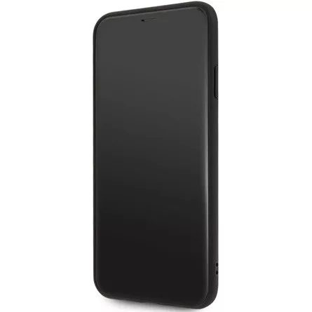 FERRARI iPhone 11 Pro Max függőlegesen csíkozott piros keménytok