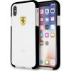 Ferrari On-Track iPhone X fehér logóval akril tok