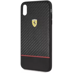   Ferrari On-Ttrack racing iPhone XS MAX karbon és puha gumi tok