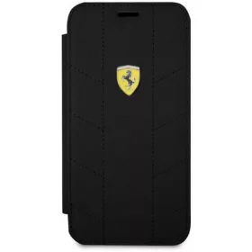   Ferrari iPhone X SF kihajtható racing tyres daphne fekete tok