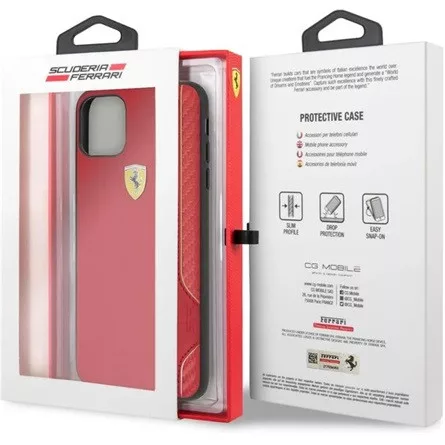 FERRARI On Track IP 11 Pro piros puha PU gumitok