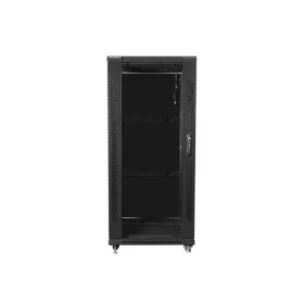   Lanberg 19" szabadon álló rack szekrény 27U/600X600 lapraszerelt, fekete