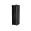 Lanberg 19" szabadon álló rack szekrény 42U/600X600 üvegajtó, lapraszerelt, LCD kijelző, fekete V2