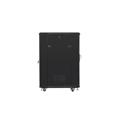 Lanberg 19" szabadon álló rack szekrény 22U/600X800 lapraszerelt, fekete