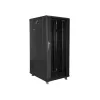 Lanberg 19" szabadon álló rack szekrény 27U/600X800 lapraszerelt, fekete