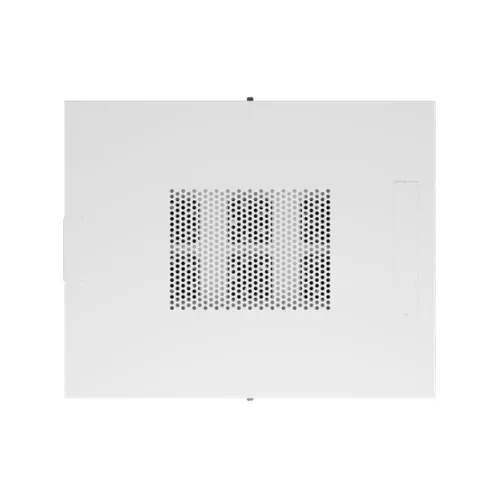 Lanberg 19" szabadon álló rack szekrény 15U/800X1000 perforált ajtó, lapraszerelt, LCD kijelző, szürke