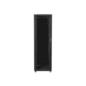   Lanberg 19" szabadon álló rack szekrény 42U/800X1000 lapraszerelt, fekete