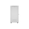 Lanberg 19" szabadon álló rack szekrény 42U/800X1000 perforált ajtó, lapraszerelt, LCD kijelző, szürke