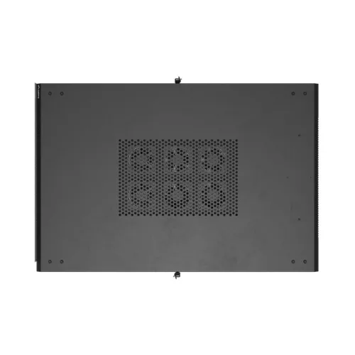 Lanberg 19" szabadon álló rack szekrény 22U/800X1200 perforált ajtó, lapraszerelt, fekete