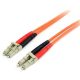 StarTech LC M/M adatkábel 1m Duplex narancssárga