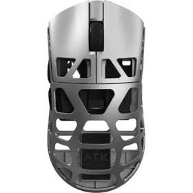   ATK Fierce X 8K optikai USB / vezeték nélküli gaming egér ezüst-szürke
