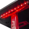 WHITESHARK WHITE SHARK FIRE SHADOW RGB gamer asztal fekete/piros